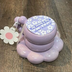 Sheffield Home Purple Cloud Cup &‎ Saucer Set NEW